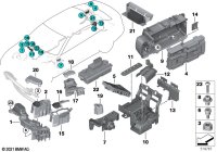 61145A693E1-Distributor assy-rr