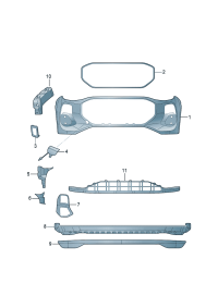4CG807241-Cover Hook, pintle