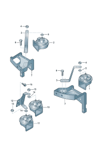 4B0951223-HORN TRUMPET 12V 400/500HZ VW