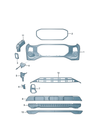 4CG121763-PORSCHE CAYENNEAIR DUCT CENTRE
