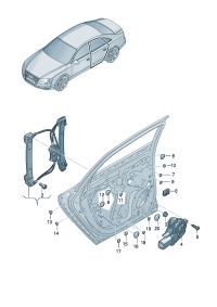 4H0839461B-Window regulator lh & rh D  -04.11.2013