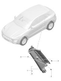 95B867287-Trim C- pillar