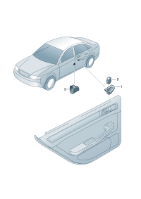 4B0959521-Bracket, instrument panel mounting