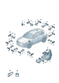 55G919491A-BRACKET-ANTISKID SENSOR