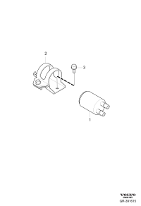 32242190-FUEL INLINE FILTER-VOLVO(S40)