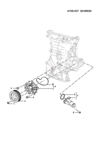 24563799-PUMP ASSY-WATER