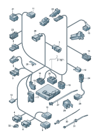 4GD971366D-Wire, seat tray