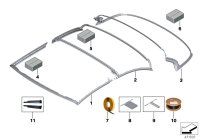 54377415363-Gasket, roof housing ctr