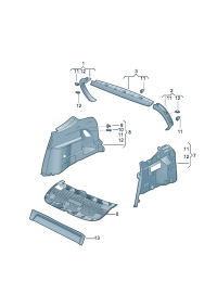 12D8677048W8-Garnish, rr. hatch