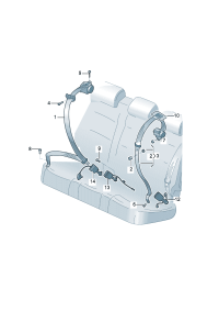 4CG857806-S/belt assy -3