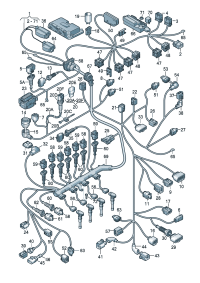 8K1971072MT-Harness, engine room
