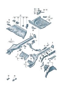 4K0804473-Support angle
