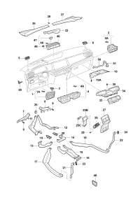 4CG820901A-AIR VENT/AUDI Q7/2007-2015