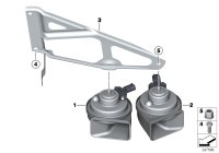 61336907044-HORN 12V 400/500HZ 72W