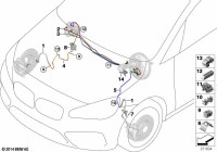 34306894453-BRAKE HOSE FRTX5