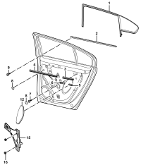 18D839477F-Weatherstrip, window