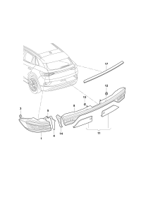 4CG945069-LED taillight