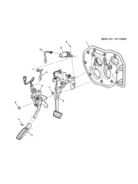 89047780-Repair kit-brake & ap actuator motor incl (AC-DELCO #89047780)
