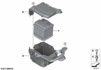61218720721-Original BMW EFB battery 70AH