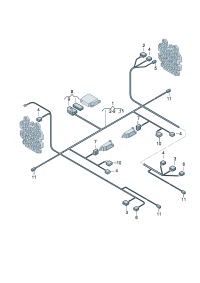 4C1971581B-Harness, air bag