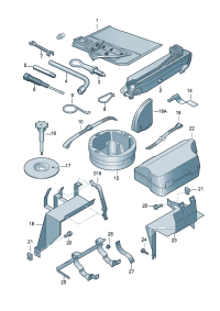 4B5012112A-BOX ASSY-LUGGAGE FLOOR