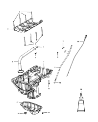 4893445AA-Tube, o-ring suction