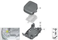 12907849609-BRACKET,HARNESS