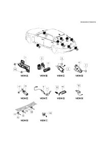 84331783-High frequency antenna (11th generation world combination CELL/GPS/GLONASS/LTE/MIMO-camera free)