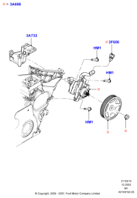 EF9532650B-Pump assy-p/s with pulley