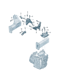 5QJ199262C-Engine mounting