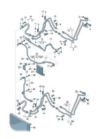 4B0317818C-Pipe-oil pressure F  4B-2-200 000