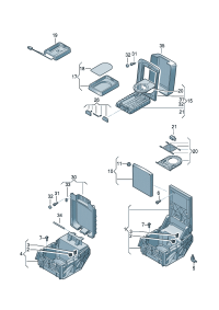 7L6863762D-Bracket, armrest support