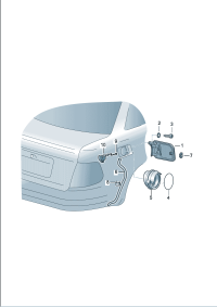 4B0809905A-Cap, fuel tank