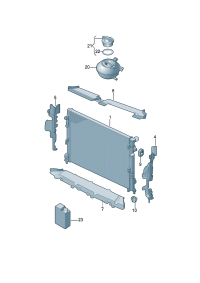 4CG121285-PORSCHE CAYENNEAIR DUCT CENTRE