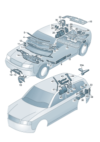 4B0863829F-Damper, drain channel