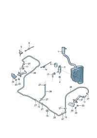 4CG955101-Cylinder, lift