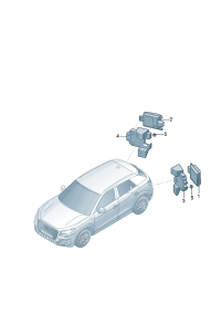 4CG907471-BRACKET-ENGINE SUPP*