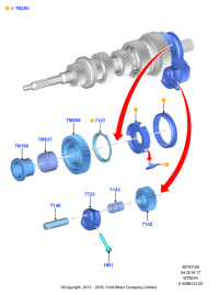 4C1R7107DD-RING,SYNCHRONIZER