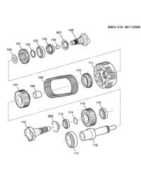 89059578-Chain, transfer two wheel (AC-DELCO #89059578)