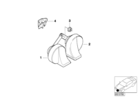61337163976-HORN 12V 400/500HZ 72W