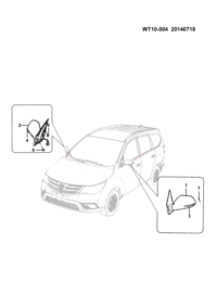 23928441-Mirror assy