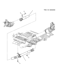 25995545-Shaft (incl. Washer 1mm and bolt 11570807)