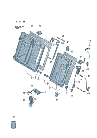 3GD885591-Unlock remote, Back table