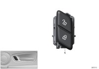 61316801350-Locking, switch center, rh/lh