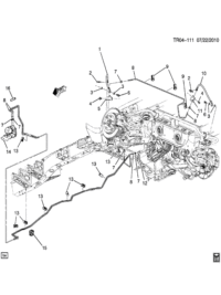 88878028-Hose, ex 2,3 (AC-DELCO #18J4683)