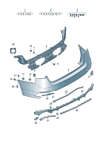 8W9807731T94-Garnish assy D -20.07.2020 (bright black)