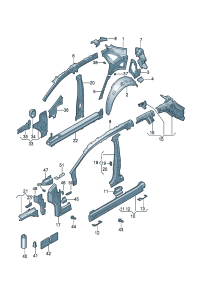 12D809401-Panel, quarter inner