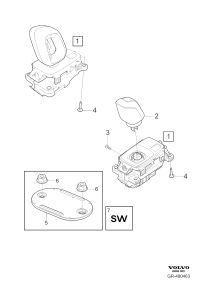 32280785-Retainer, shift lever