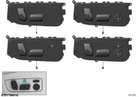61315A1BFE6-Switch seat adj rh