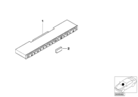 61316927052-Bracket, center control switch center